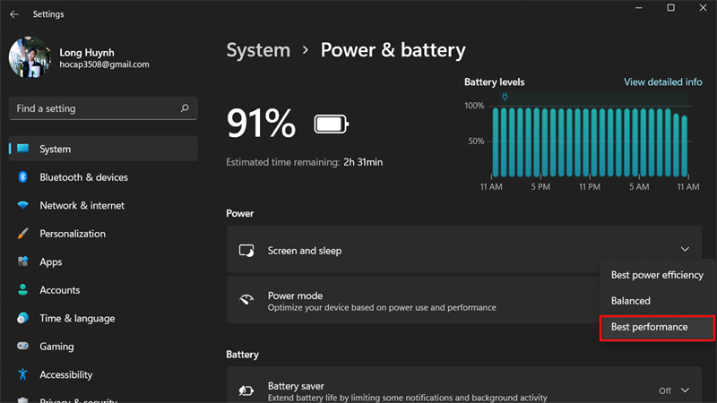 Cách tối ưu hóa hiệu năng trên Windows 11 Cách tối ưu hóa hiệu năng trên Windows 11