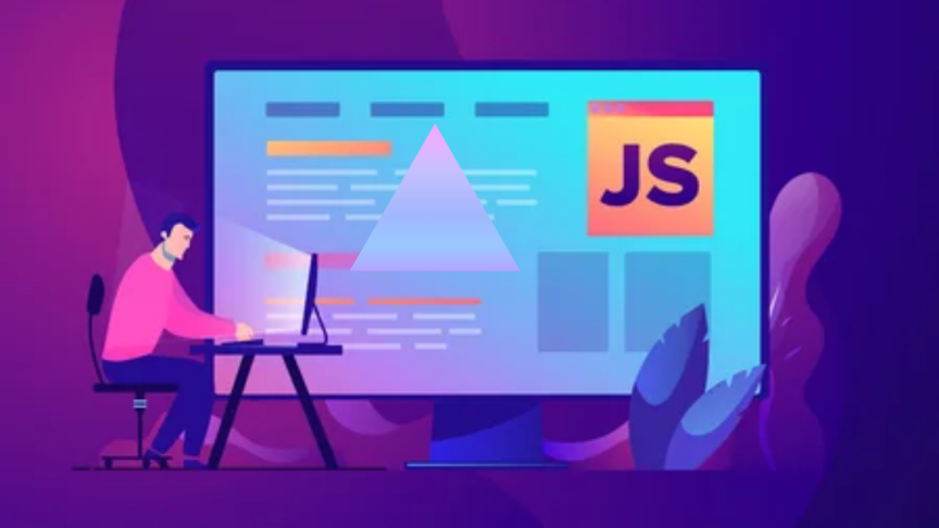 Code JavaScript tạo biểu đồ kim tự tháp với các vùng tỷ lệ thuận với giá trị