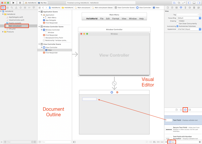 Hướng dẫn sử dụng Xcode cơ bản để lập trình ứng dụng iOS: Thêm giao diện người dùng Hướng dẫn sử dụng Xcode cơ bản để lập trình ứng dụng iOS: Thêm giao diện người dùng