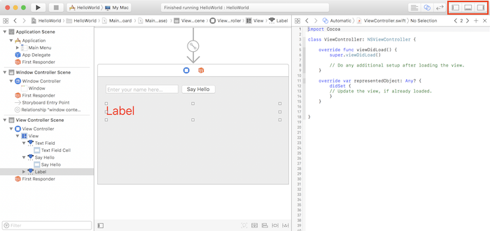 Hướng dẫn sử dụng Xcode cơ bản để lập trình ứng dụng iOS: Kết nối UI với code Hướng dẫn sử dụng Xcode cơ bản để lập trình ứng dụng iOS: Kết nối UI với code