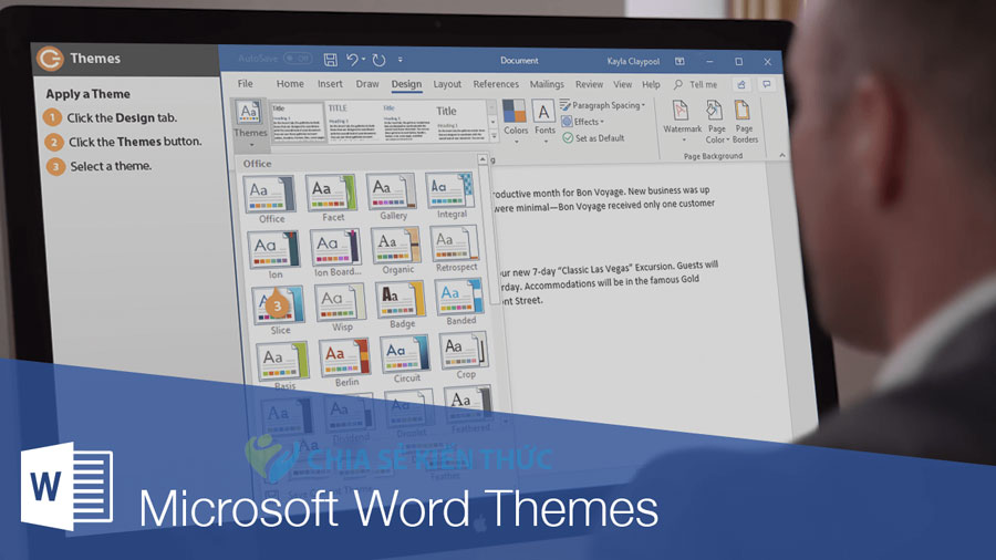Hướng dẫn tạo theme với màu và font tùy chỉnh trong Microsoft Word