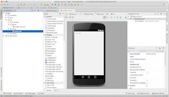 Tạo ứng dụng Android đầu tiên của bạn - Hello World - Bước 5 Tạo ứng dụng Android đầu tiên của bạn - Hello World - Bước 5