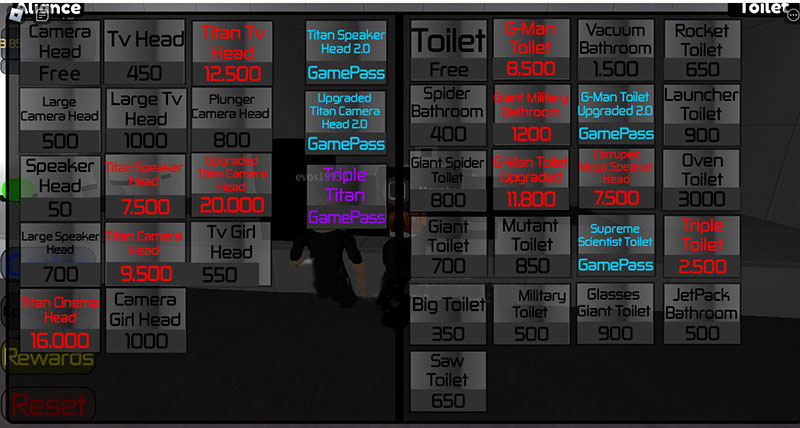 Cách nhập code Supreme Bathroom Battles - Bước 4