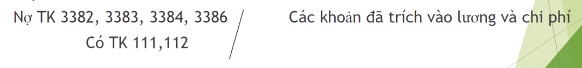 Nộp các khoản bảo hiểm