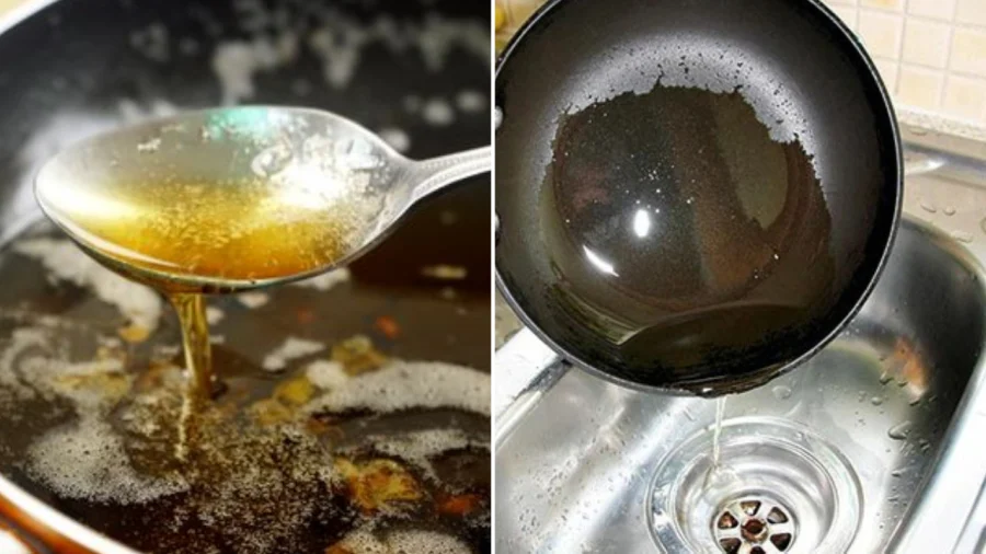 Lý do bạn không nên rửa chảo dầu mỡ bằng nước nóng - Ảnh 1