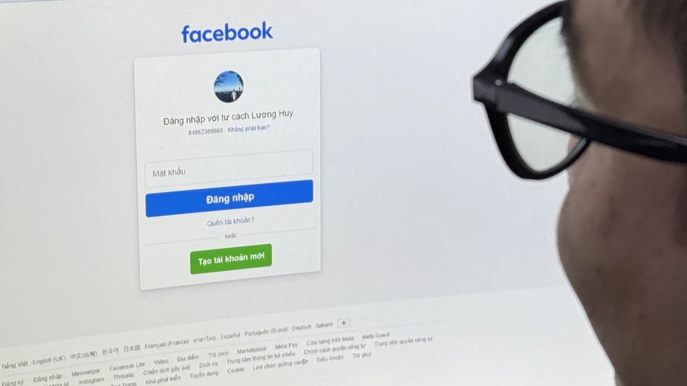 Facebook bất ngờ gặp lỗi Log out trong tối ngày 5/3/2024