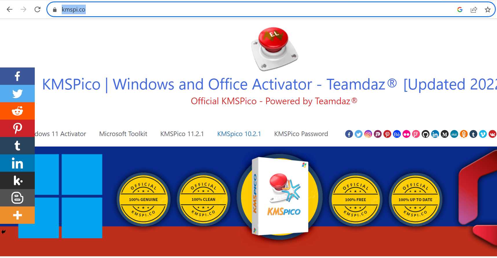 Tải và cài đặt phần mềm Kmspico