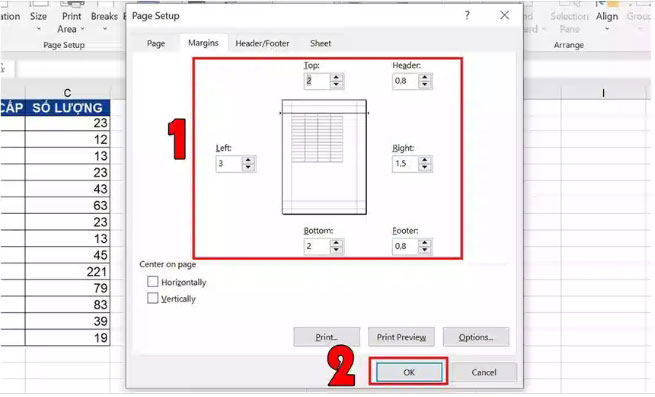 Cách căn lề trong Excel chi tiết