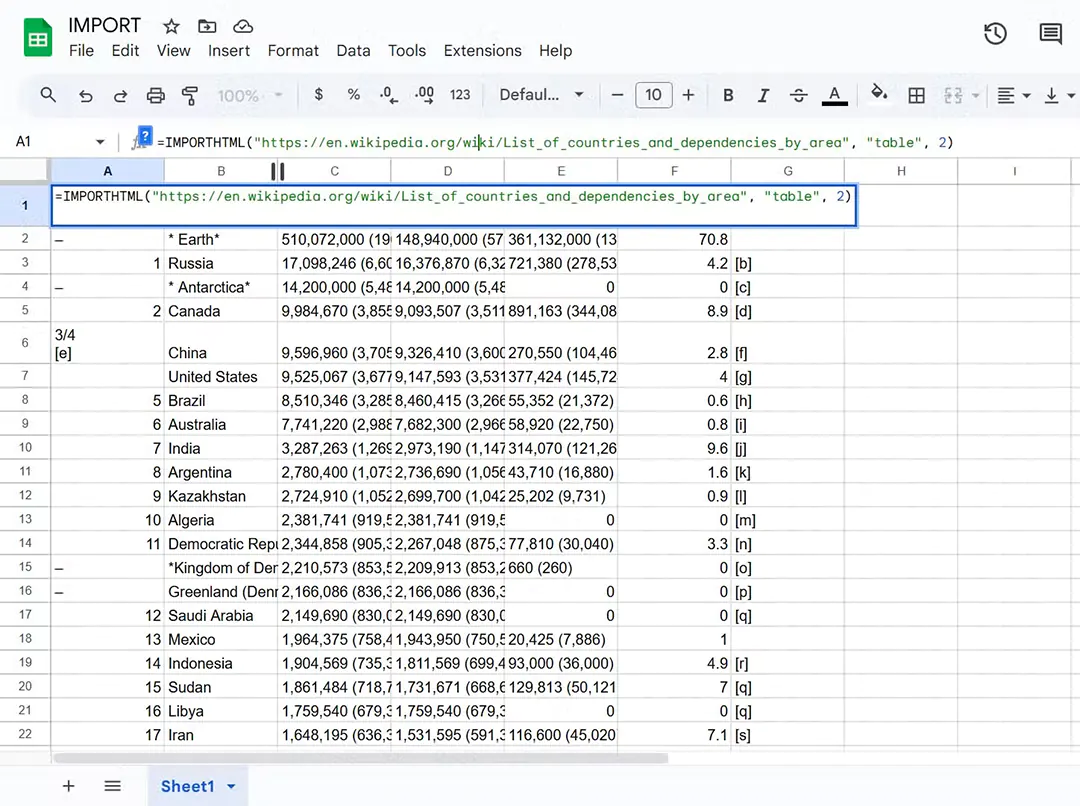 5 hàm trong Google Sheets mà Microsoft Excel không có - 3
