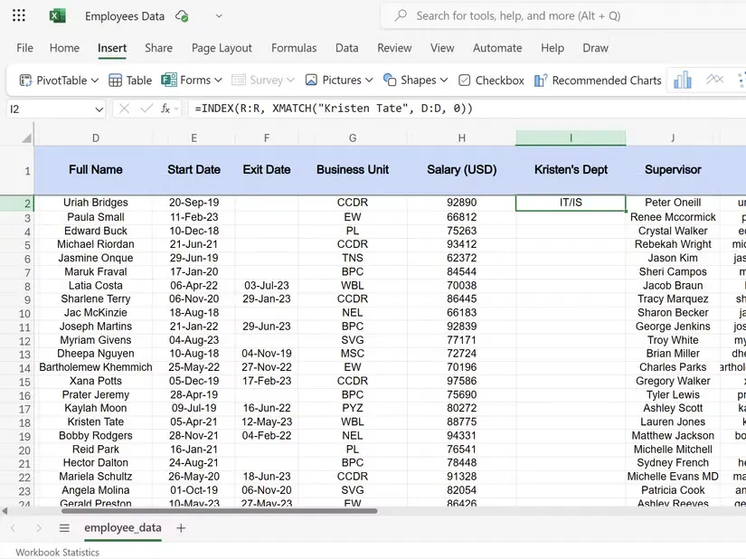 XMATCH: Hàm Excel thông minh hơn VLOOKUP rất nhiều - Ảnh 3