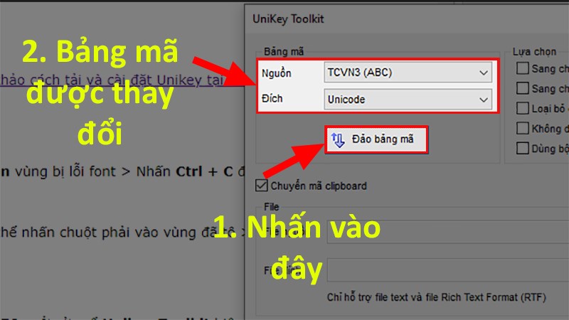 Cách sửa lỗi font chữ trong Excel nhanh chóng - Bước 4