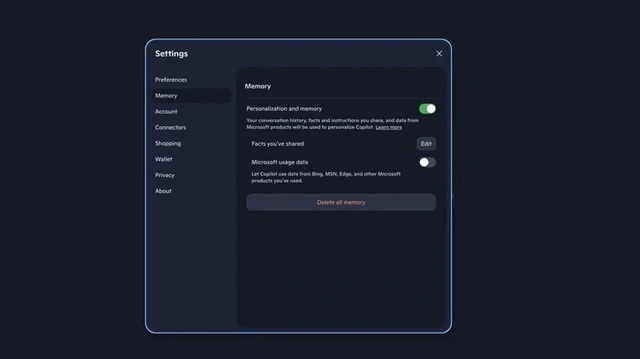 Vô hiệu hóa việc thu thập dữ liệu của Copilot trên Windows 11