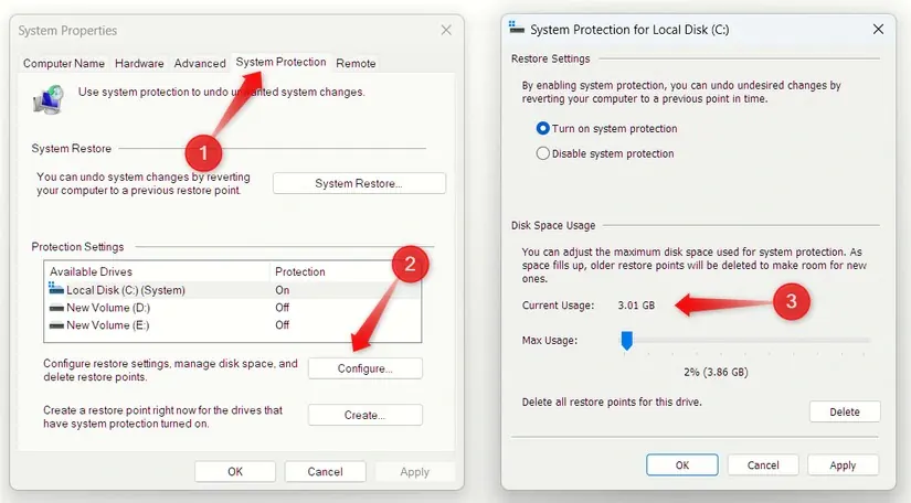 Tính năng đang ngốn hàng GB dung lượng trên máy tính Windows - 2