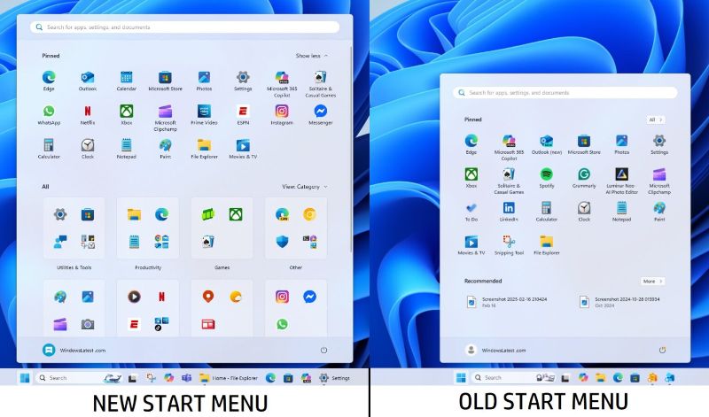 Microsoft gây tranh cãi khi bất ngờ thay đổi thiết kế Start Menu trên Windows 11 - Ảnh 1