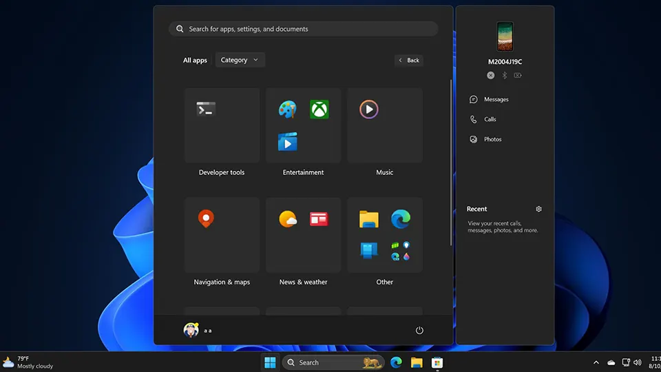 Windows 11 sẽ tạo ra một thay đổi rất cần thiết cho menu Start