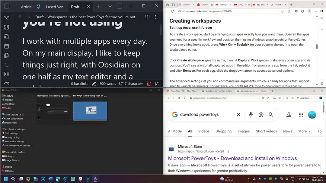 Workspaces là tính năng PowerToys tốt nhất mà bạn chưa sử dụng trên Windows - 1