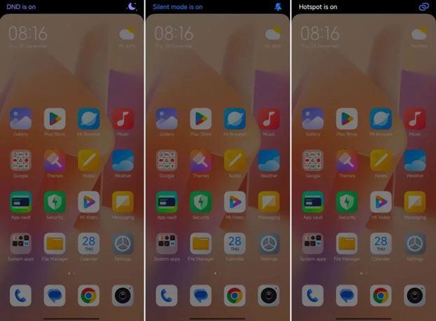 So sánh One UI 6.1 với HyperOS: Dynamic Notch