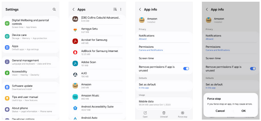Cách ngăn các ứng dụng chạy trong nền trên Android - Cách 1
