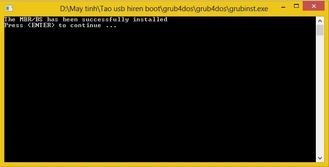 Cách tạo USB Boot bằng Hiren's Boot - Bước 3
