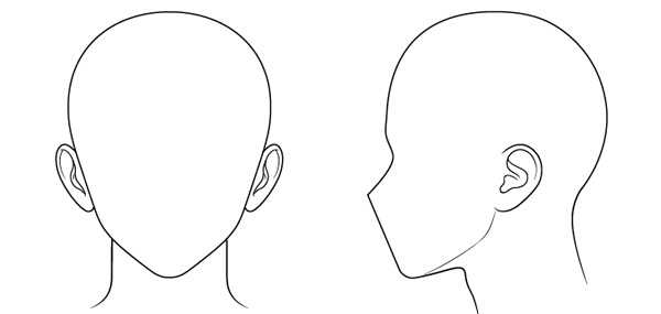Các chi tiết bên trong tai nhân vật nam