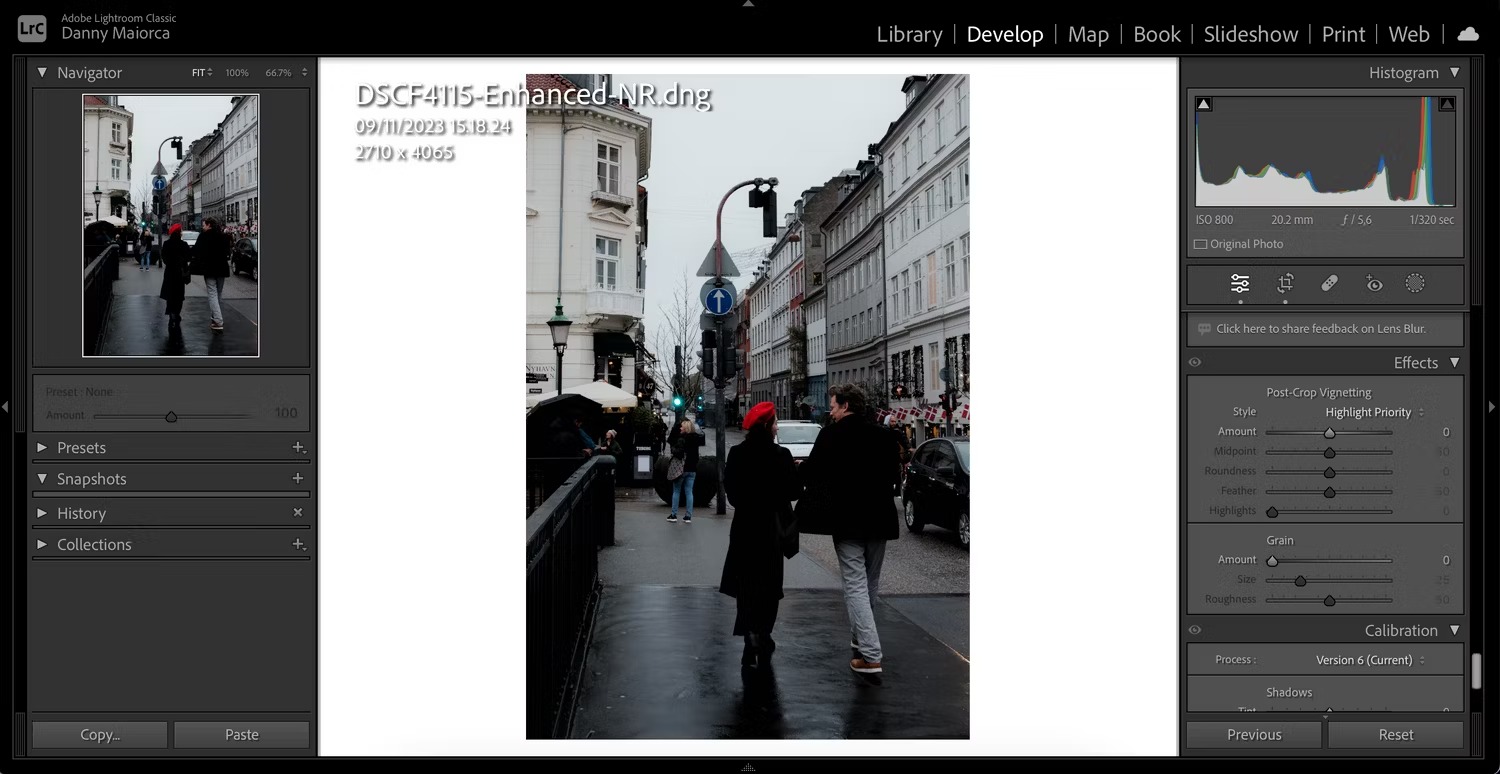 Sử dụng tính năng Post-Crop Vignetting để làm mờ các góc ảnh của bạn - 1