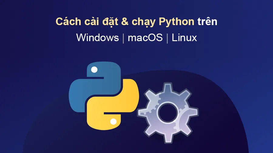 Cách cài đặt Python trên Windows, macOS, Linux