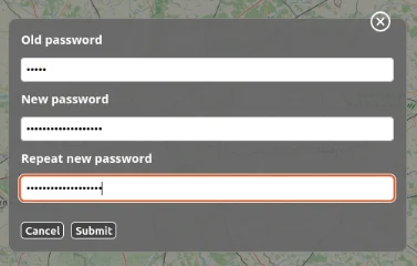 Cửa sổ nhắc mật khẩu cho máy chủ Ulogger.