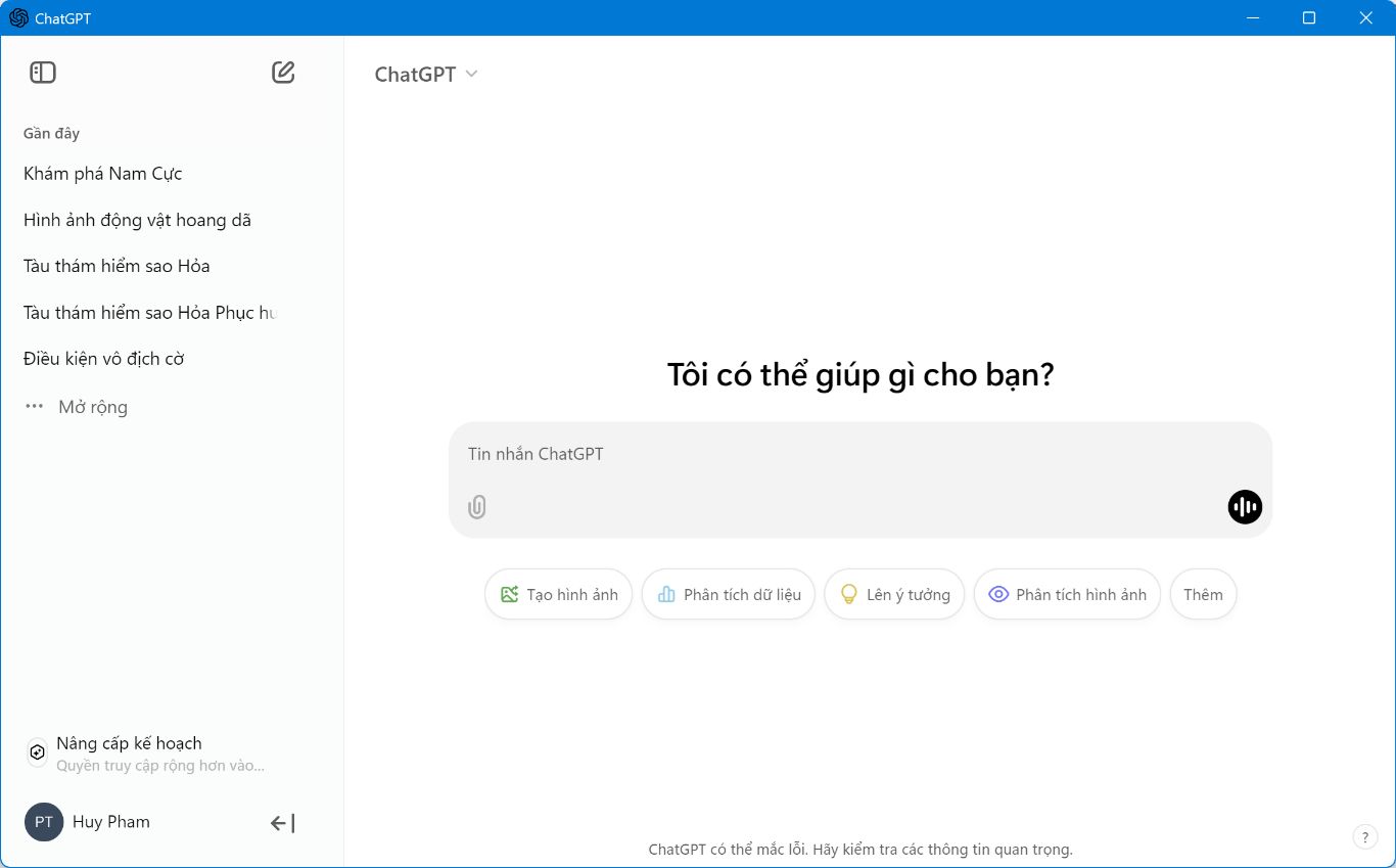 OpenAI ra mắt phần mềm ChatGPT dành cho máy tính chạy Windows