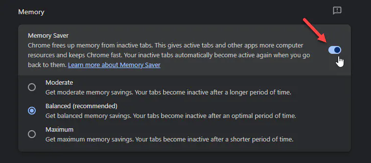 Cách giúp trình duyệt Google Chrome không còn 'ngốn' RAM - Ảnh 3