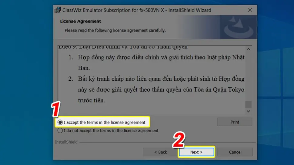 Cách cài giả lập Casio Fx-580VN X trên máy tính - Bước 3.1
