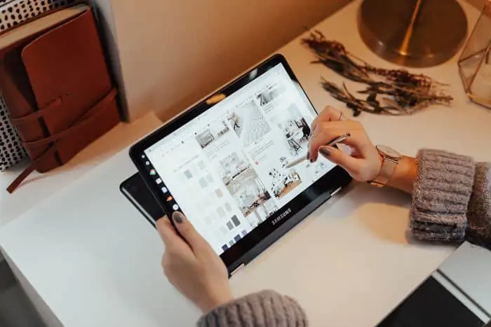 Chụp màn hình Chromebook bằng bút stylus