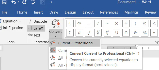 Cách Copy công thức Toán từ ChatGPT vào Word - Bước 3