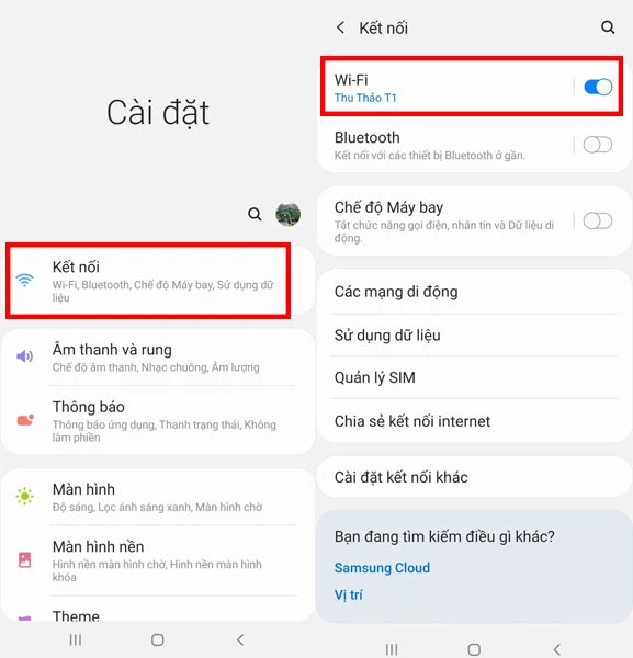 Đổi DNS trên điện thoại Android - Bước 1