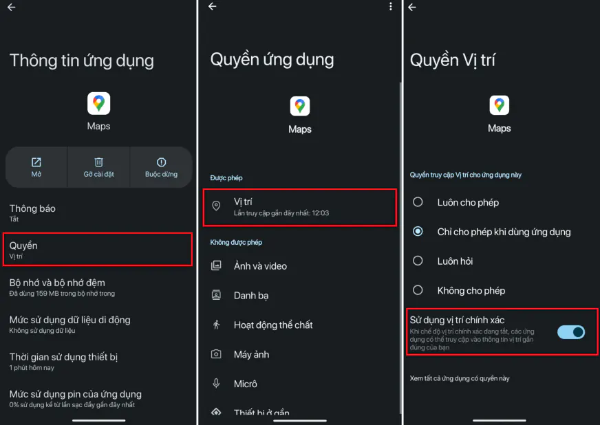 Tính năng trên Google Maps mà người chạy xe nên biết - Các bước thực hiện