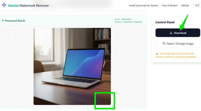 Cách xóa watermark Gemini trên ảnh cực đẹp và đơn giản - Cách 2