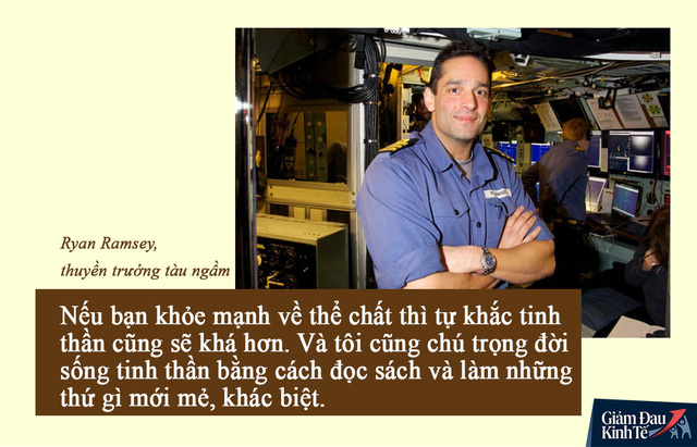 Ryan Ramsey, thuyền trưởng tàu ngầm: Hãy tận hưởng những gì bạn đang có, đừng quên tập thể dục Ryan Ramsey, thuyền trưởng tàu ngầm: Hãy tận hưởng những gì bạn đang có, đừng quên tập thể dục