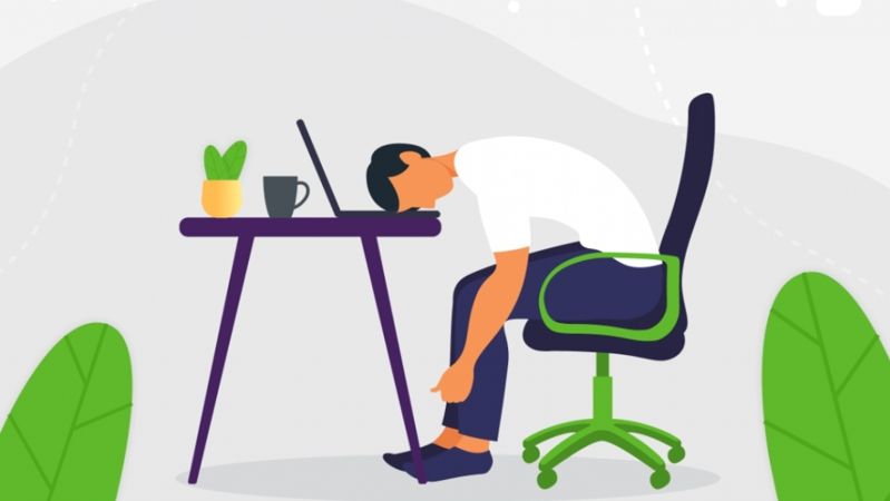 Nhân viên cần cân bằng cuộc sống và công việc để không biến thành bóng ma công sở - Ảnh: Desktime