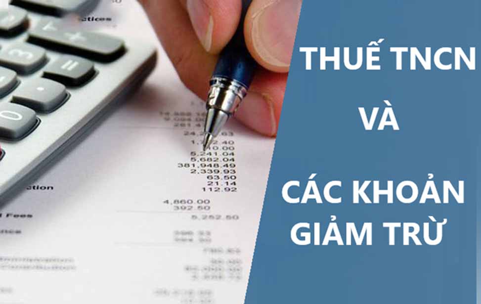 Xác định các khoản giảm trừ để tính thu nhập tính thuế