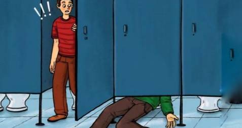 Tại sao cánh cửa nhà vệ sinh công cộng luôn có khe hở?