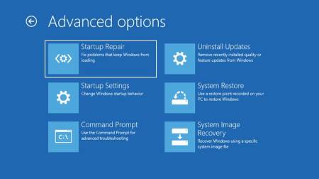 8 cách truy cập vào Advanced Startup Options trên Windows 10
