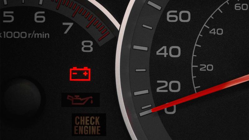 Khi đèn báo ắc quy bất ngờ bật sáng, có nên tiếp tục lái xe?